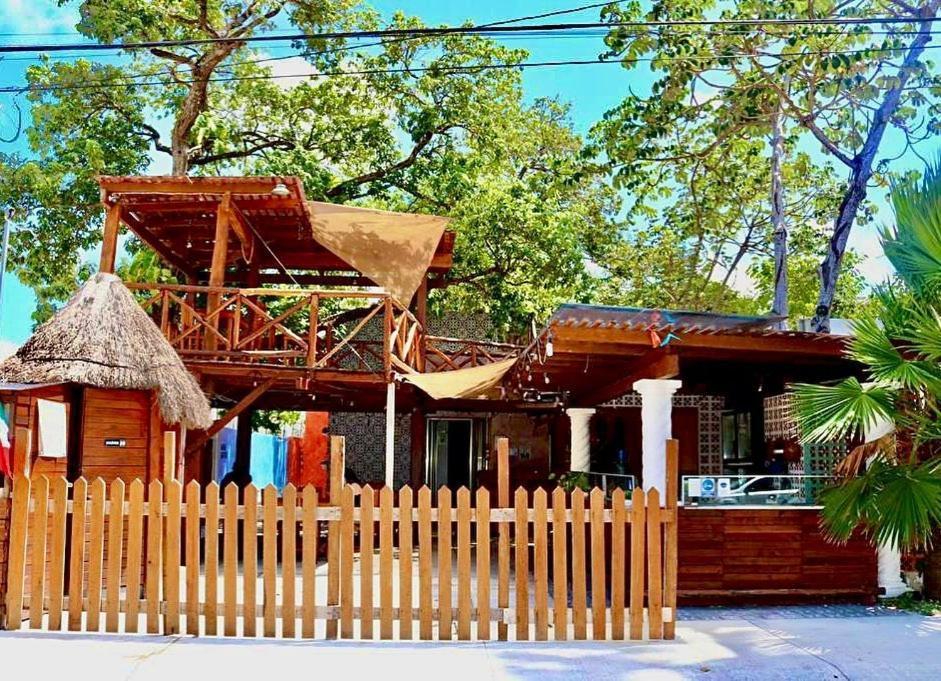 La Luz Hostal Cancún Exterior foto